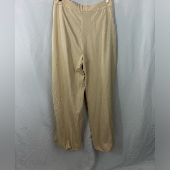 Contempo tan straight leg trousers size L - Picture 5 of 7